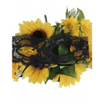 Маска кружевная Black Lace