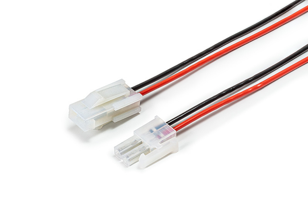 Разъем 555955572Р (2pin) 2 контакта (папа+мама) комплект для подключения.