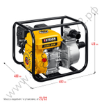 STEHER 600 л/мин, мотопомпа бензиновая (WPC-600)