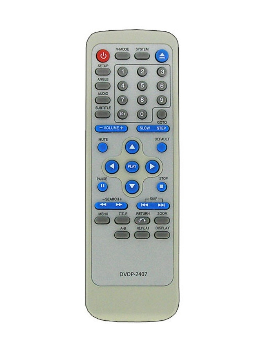 Пульт DVDP-2407 для DVD плеера Elenberg
