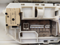 418.1 Силовой модуль и панель индикации в сборе для стиральной машины Beko WKB61041 PTMC / 2824354000 б/у