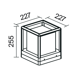 Ландшафтный светильник Outdoor O455FL-01GF
