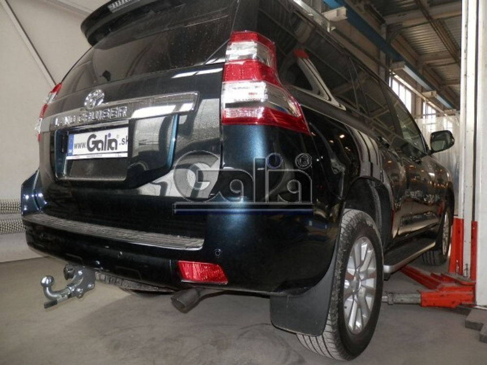 Фаркоп оцинкованный Galia T065A для Toyota Land Cruiser Prado 2003-2009, 2009-, Lexus GX 470 2003-2009, GX 460 2009-(паспорт и сертификат в комплекте)(без электрики)