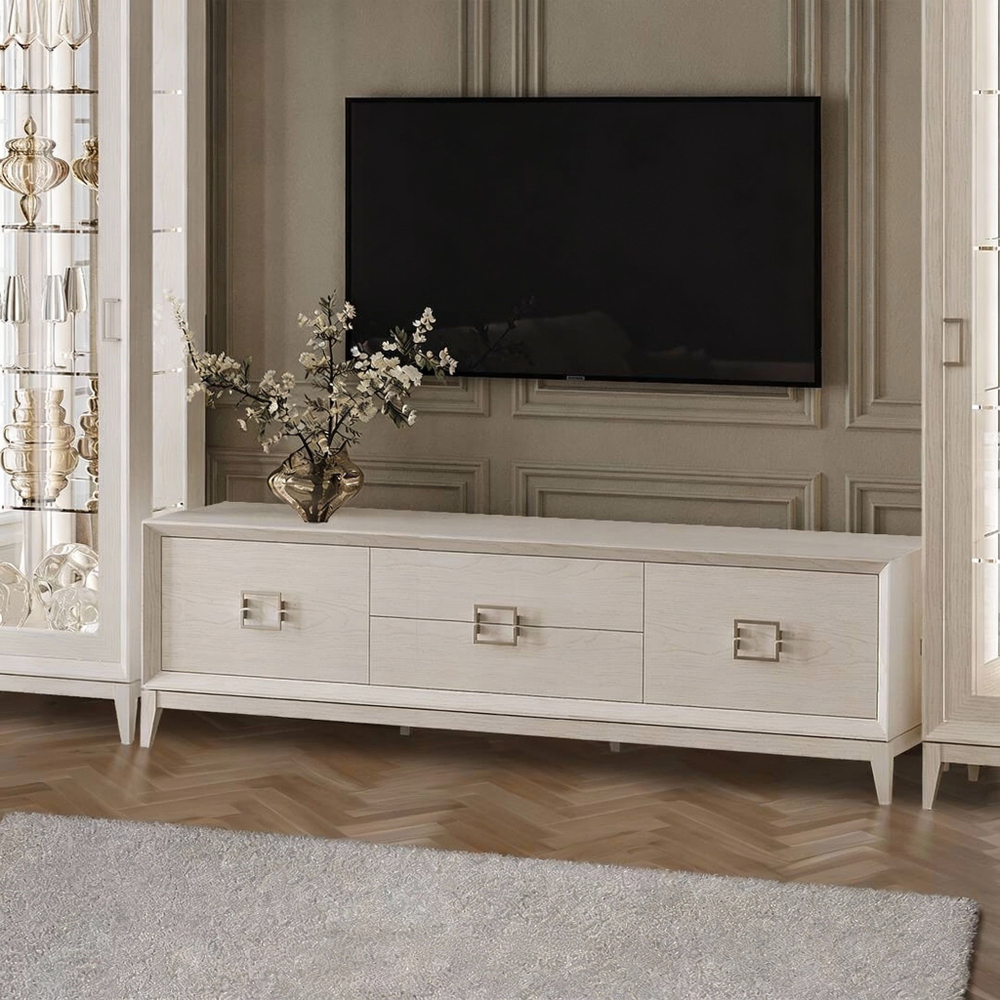 МОДЕНА Тумба ТВ большая (ДУБ САТИН)