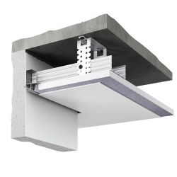 Теневой профиль потолочный под покраску, 2000x30x44 мм