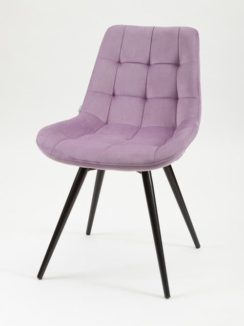 Стул MyFar Феникс поворотный сиреневый велюр (комплект 4 шт) MF1040-4