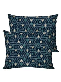 Постельное белье перкаль Сказка "Мозаика (компаньон)" 2-спальное Наволочка 50х70 см 2 шт Простынь на резинке 160x200 см Пододеяльник 175x215 см