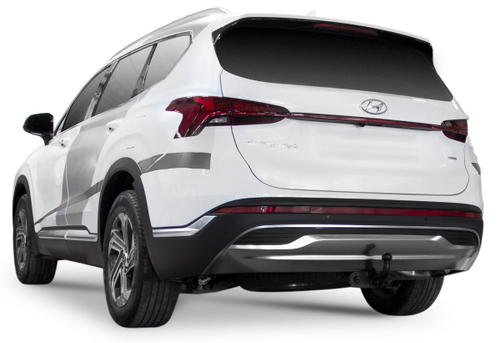 Фаркоп разборный Berg для Hyundai Santa Fe IV поколение рестайлинг 2021-н.в., шар A, 2000/75 кг, F.2315.001