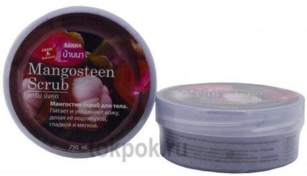 Скраб для тела Мангостин Banna Mangosteen Scrub, 250 мл
