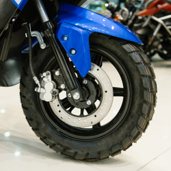 Скутер TMBK SCOOTER JUMBO 50cc Blue Black