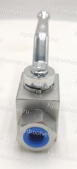 KHB-G3/8-1111-01-1 - Шаровой кран 2/2 на высокое давление, резьба G3/8"