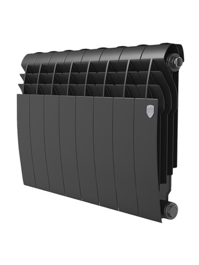 Радиатор биметаллический Royal Thermo BILINER B 350 Чёрный - 8 секц.