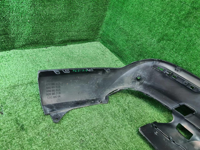 Юбка заднего бампера Mercedes GLE C292 (15-19) AMG