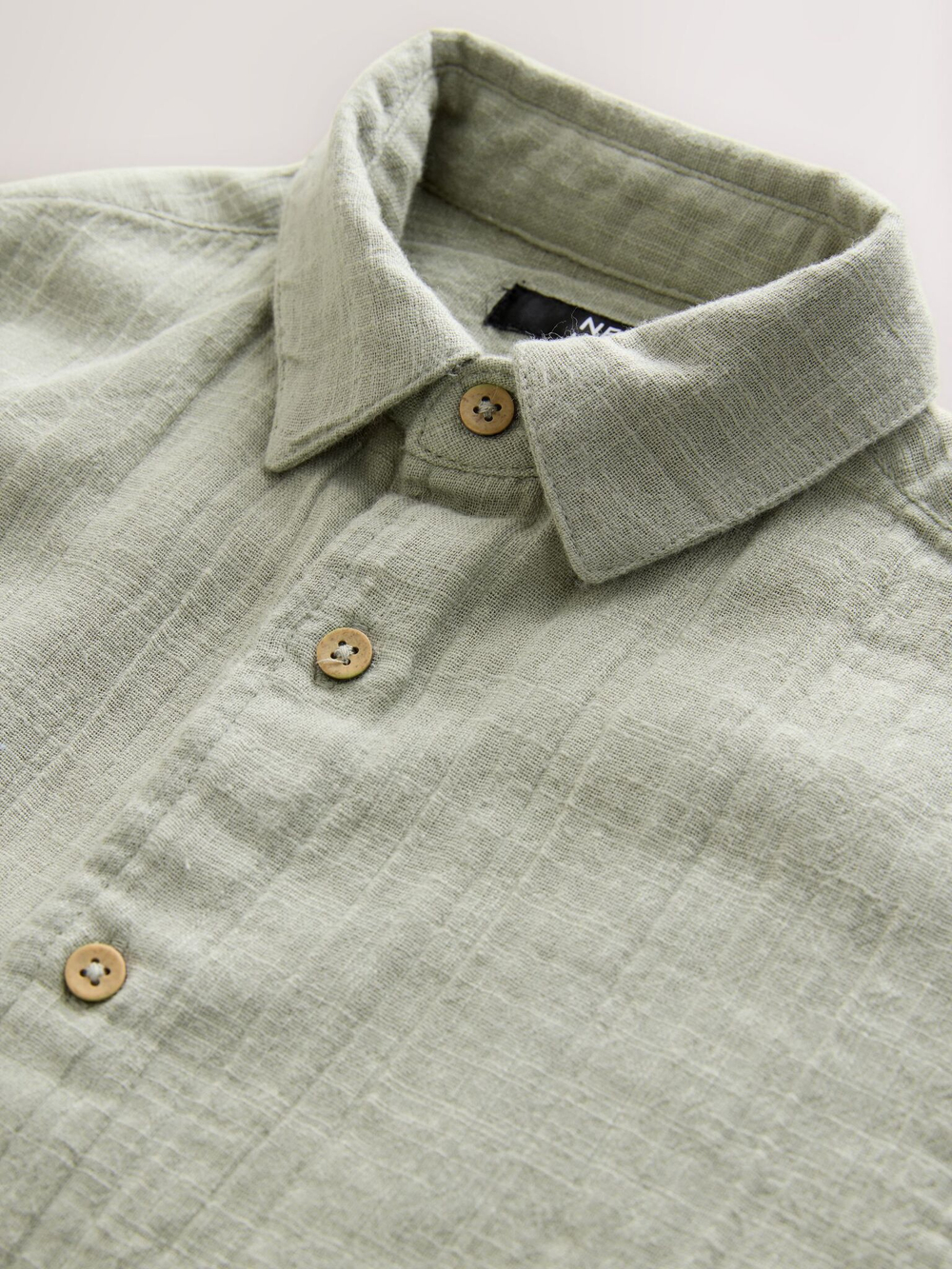 Рубашка с коротким рукавом для мальчика Next AB7-066, Хаки