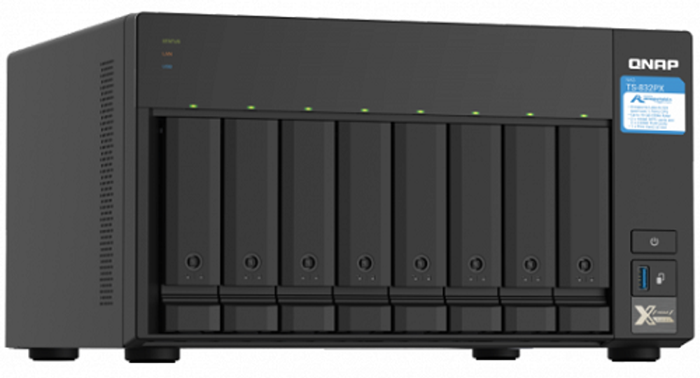 Сетевое хранилище  QNAP TS-832PX-4G