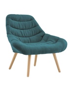 Кресло Олби Страйпс тёмно-бирюзовый