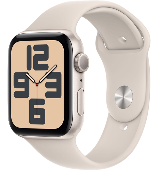 Apple Watch SE 2 44mm Starlight Aluminum Case / Starlight Sport Band