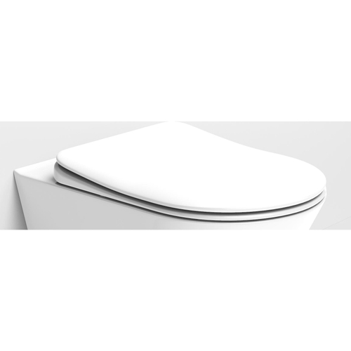 Крышка для унитаза Boheme Avva 976-MW, soft-close белый матовый