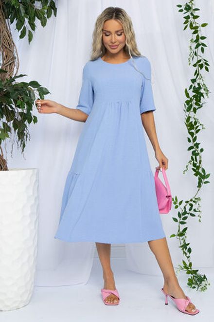 Платье Воздушный поцелуй (голубое) П13093-18М LT Collection