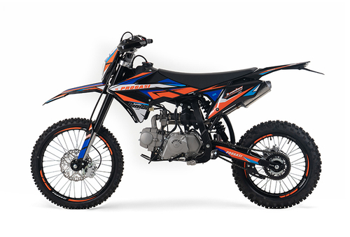 Питбайк PROGASI Jumbo 125 Orange Blue