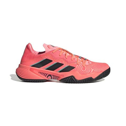 Мужские кроссовки теннисные Adidas Barricade M - turbo/core black/acid red