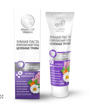 Зубная паста Целебные травы