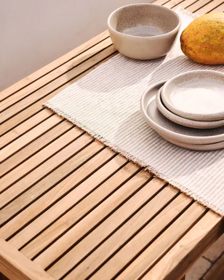 Барный стол Canadell из массива тика 140x70 см