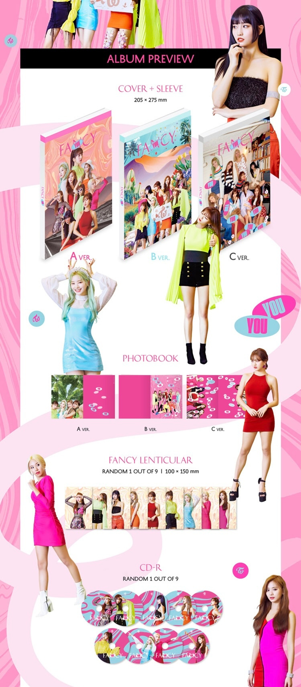 Альбом TWICE - FANCY YOU