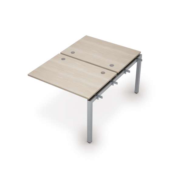 6МБС.5277 Бенч-система на 2 рабочих места, средний модуль (1000*1435*750)