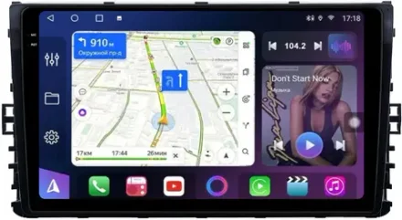 Магнитола для VW Jetta 7, Teramont, Taos, Multivan/Caravelle 2020+, Tiguan 2, Passat B8 - FarCar 1081M на Android 13, QLED+2K, ТОП процессор, CarPlay, 4G SIM-слот