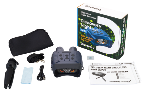 Бинокль цифровой ночного видения Levenhuk Discovery Night BL20 со штативом