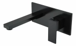 Cмеситель для раковины Boheme QUBIC Matt Black 475-B черный матовый