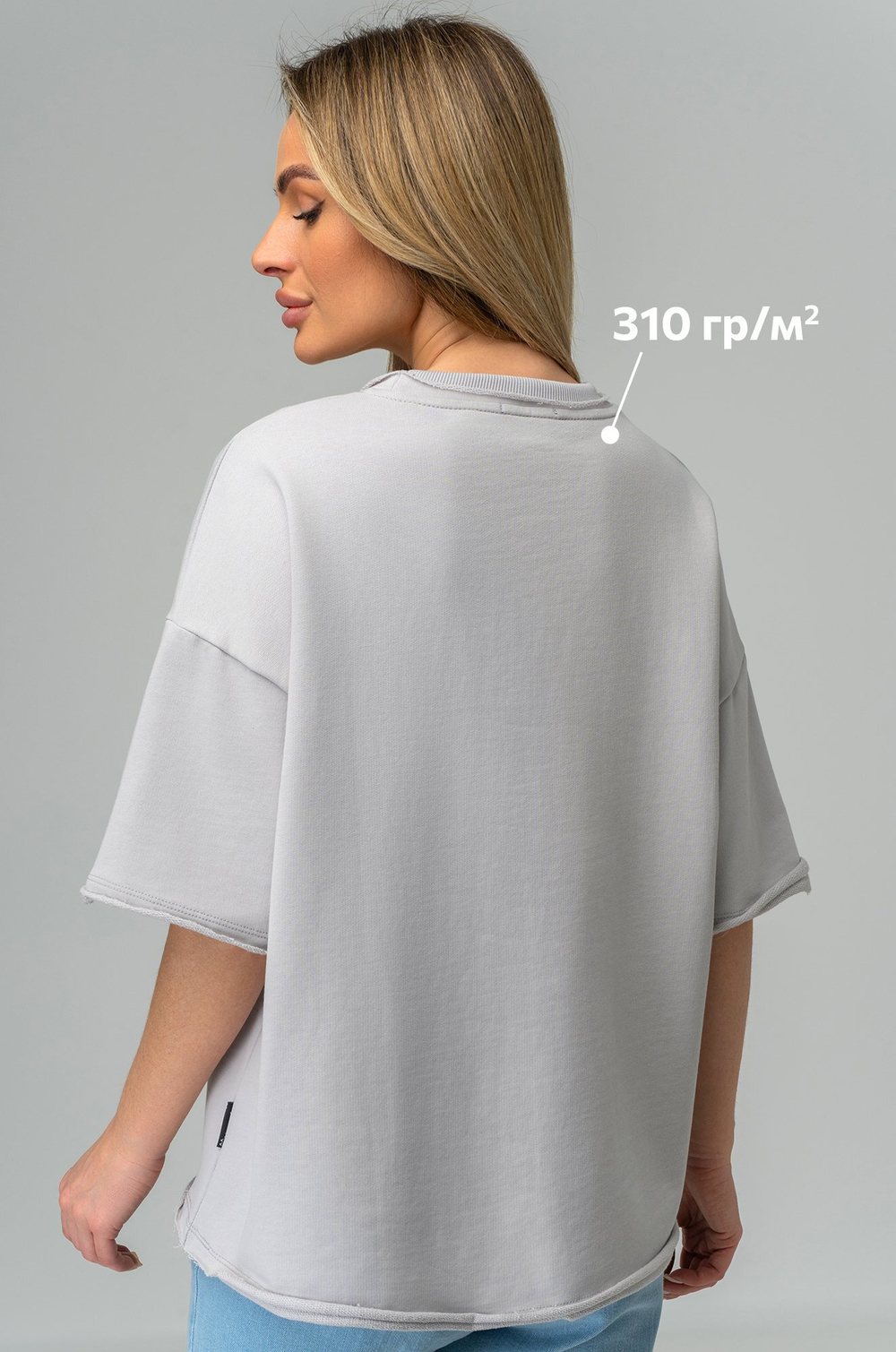 Женская футболка из футера Happyfox