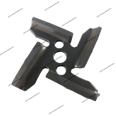 Нож для мясорубок тип W, посадка отверстие d-6,3мм, D-48мм, толщина 5мм