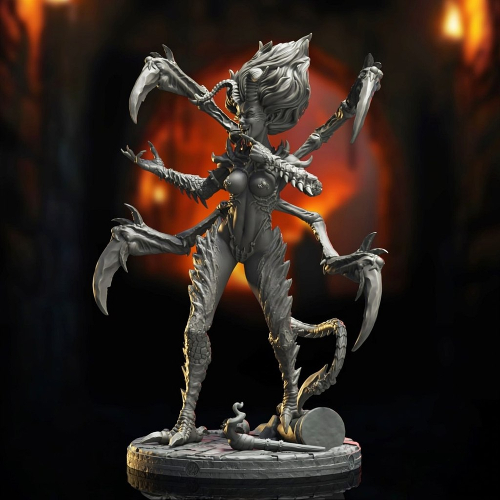 Дева Агонии ДнД DnD миниатюры набор Catacombs of Anguish