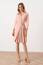 51582 Платье женское (пудрово-розовый)