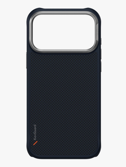 Uniq для iPhone 17 Pro Max чехол KEVA Kevlar Trance Blue (MagSafe)
