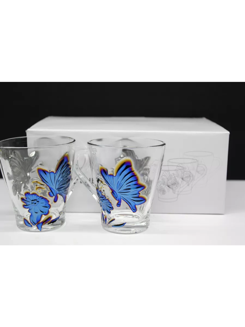 Набор кружек бабочка