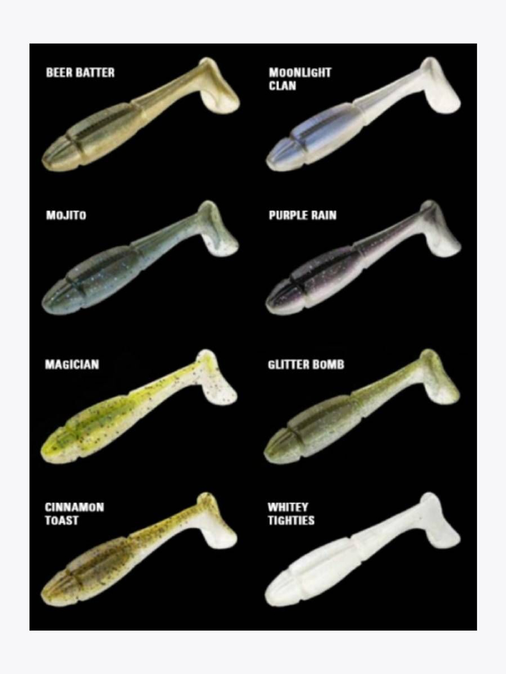 Мягкая приманка 13 FISHING Churro 3.5"/ BB (6шт./уп.)