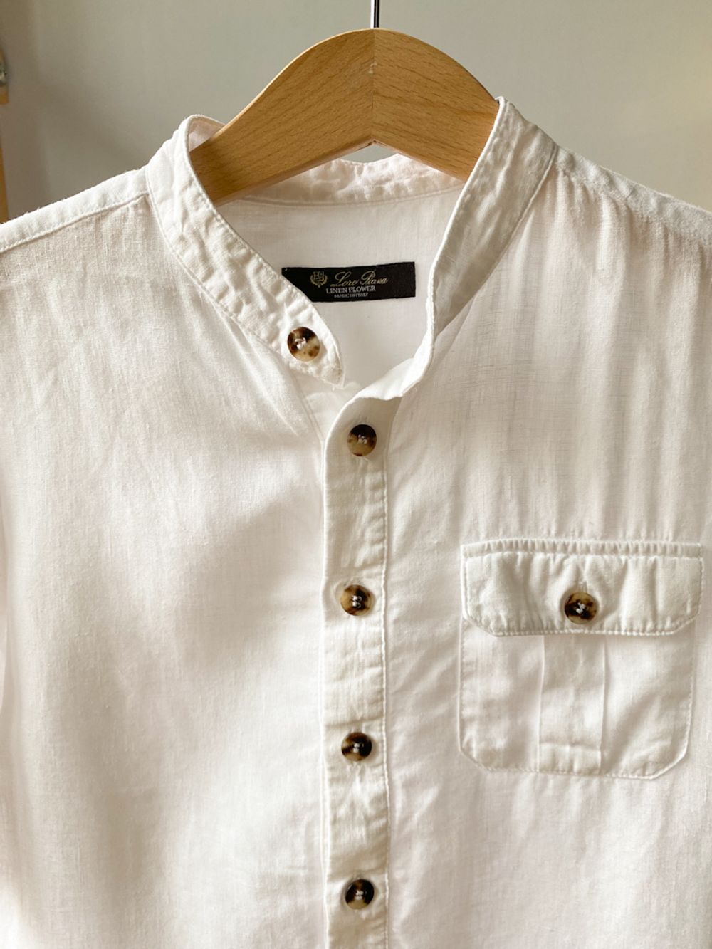 Льняная рубашка Loro Piana, 116