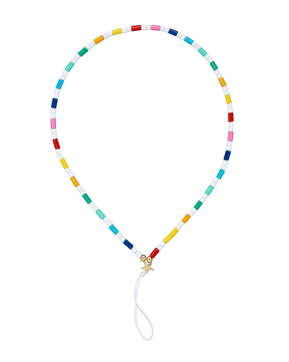 Цепь на телефон, эмаль, звезда