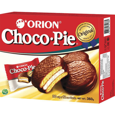 Печенье ORION «Choco Pie Original» 360 г (12 штук х 30 г)