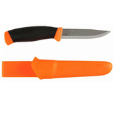 Нож Morakniv Companion F Orange, нерж. сталь, прорезиненная рукоять, 11824