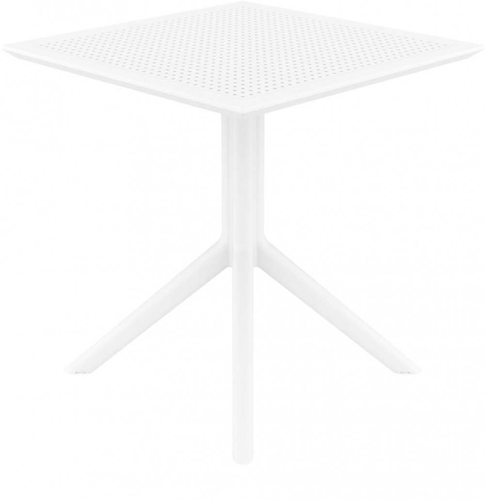 Стол пластиковый Siesta Contract Sky Table 70, белый