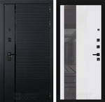 Пиано 32 белый рельеф софт с тонированным зеркалом