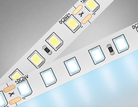 Ambrella Светодиодная лента Ambrella Light GS3103 2835 120Led /10W m/ 24V IP20 6500K 5m LED Strip 24V GS3103