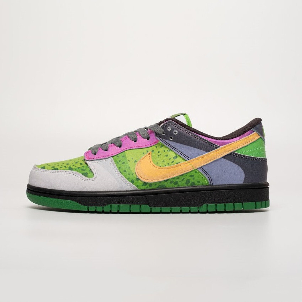 кроссовки Nike Dunk Low Green / Multi-color