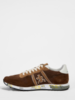 Замшевые кроссовки Premiata Eric 6605 с перфорацией