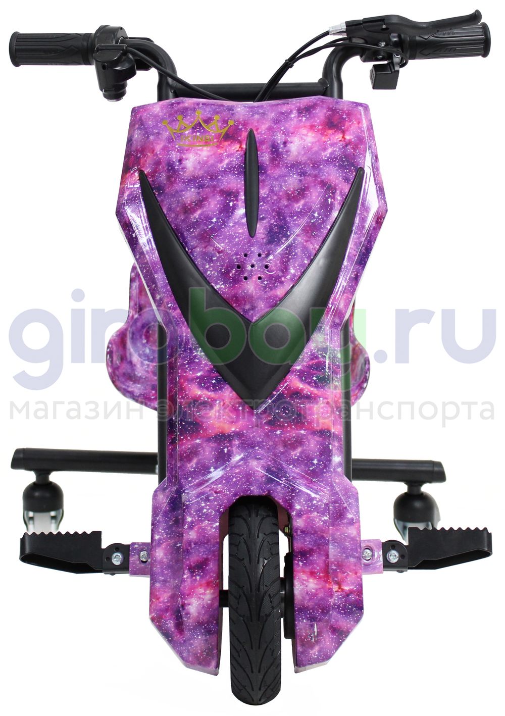 Электро Дрифт-карт IKINGI Drift Cart P2 250W (36V/4.4Ah) - Фиолетовый Космос фото №8