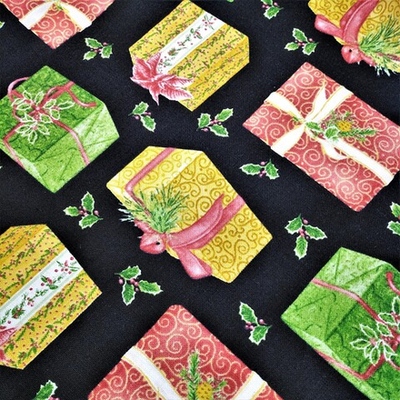 Ткань "Рождество" 100% хлопок Stof, шир. 110 см (4790-375)